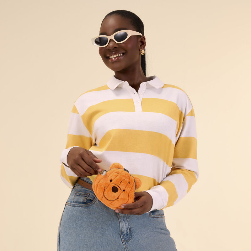 Winnie the Pooh Exclusive Plush Pumpkin Cosplay Coin Bag LFlifestyle1 view 2